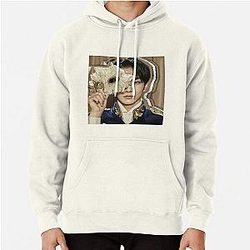 Enhypen Hoodies - Jungwon ENHYPEN Border Pullover Hoodie RB3107