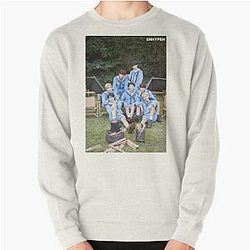 Enhypen Sweatshirts - ENHYPEN Group Photo 2021 Pullover Sweatshirt RB3107
