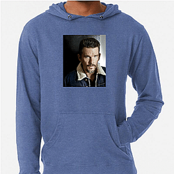 Ethan Hawke starred in the series Moon Knight Ethan Hawke Hoodies