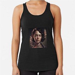 Ethel Cain Paint Artwork Racerback Tank Top