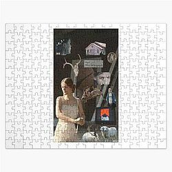 Ethel Cain aesthetic collage poster Jigsaw Puzzle