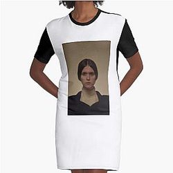 BLURRY Ethel Cain picture Graphic T-Shirt Dress