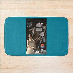 Ethel Cain aesthetic collage poster Bath Mat