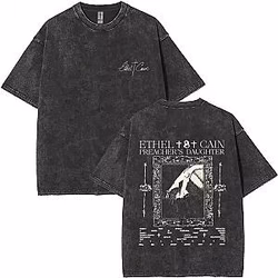 Ethel Cain T-shirt – Vintage Washed Portrait
