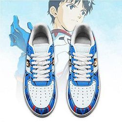 Evangelion Shoes - Shinji Ikari Air Force Sneakers EVA Merch