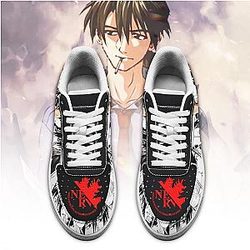 Evangelion Shoes - Ryoji Kaji Air Force Sneakers EVA Merch