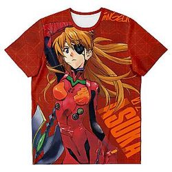 Evangelion T-shirts - New Evangelion Asuka Political Lady T-shirt EVA Merch