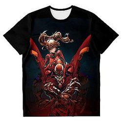 Evangelion T-shirts - Asuka Unit-02 3D T-shirt EVA Merch