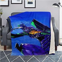 Evangelion Blankets - Evangelion Microfleece Blanket #11 EVA Merch