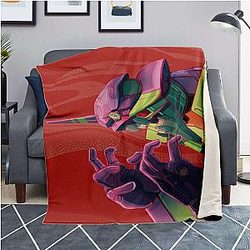 Evangelion Blankets - Evangelion Microfleece Blanket #12 EVA Merch