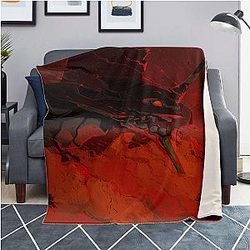 Evangelion Blankets - Evangelion Microfleece Blanket #15 EVA Merch