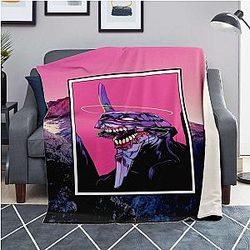 Evangelion Blankets - Evangelion Microfleece Blanket #16 EVA Merch