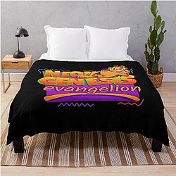 Evangelion Blankets - Neon Genesis Evangelions Garfields Throw Blanket