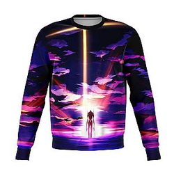 Evangelion Sweatshirts - Angel Sky Sweatshirt EVA Merch