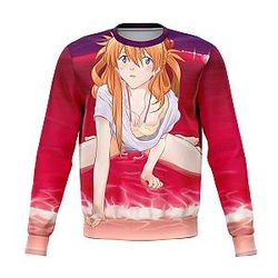 Evangelion Sweatshirts - Asuka Hentai Sweatshirt EVA Merch
