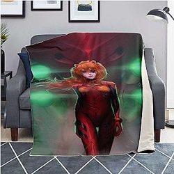 Evangelion Blankets - Evangelion Microfleece Blanket #01 EVA Merch
