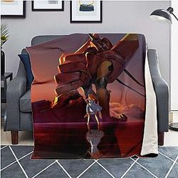Evangelion Blankets - Evangelion Microfleece Blanket #04 EVA Merch