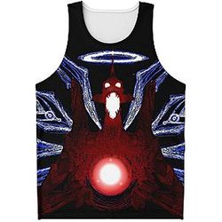 Evangelion Tank Tops - Angel Night 3D Tank Top EVA Merch