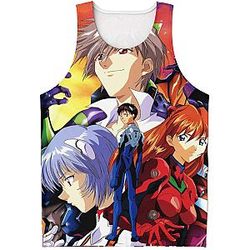 Evangelion Tank Tops - Character 3D Tank Top EVA Merch