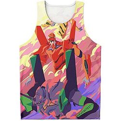 Evangelion Tank Tops - 3D Tank Top New Design EVA Merch