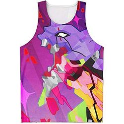 Evangelion Tank Tops - Unit-01 Minecraft Tank Top EVA Merch