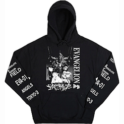 Evangelion Hoodies - Evangelion Shinji Graphic Pullover Hoodie