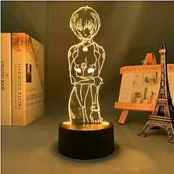 Evangelion Light - Neon Genesis Evangelion figure decoration bedroom night use remote control switch night light
