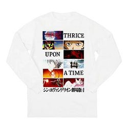 Evangelion Sweatshirts - Thrice Upon A Time Pullover Sweatshirt