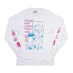Evangelion Sweatshirts - Neon Genesis Evangelion Rei Pullover Sweatshirt