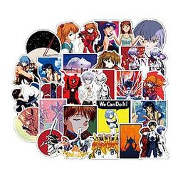 Evangelion Stikers - 50pcs Stickers Comic Waterproof EVA Merch