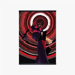 Evangelion Posters - Unit-01 Red Whirl Wall Art