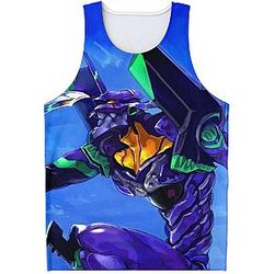 Evangelion Tank Tops - Unit-01 Blue Sky Tanktop EVA Merch