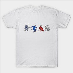 Evangelion T-shirts - Keith Haring x NGE T-shirt