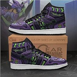 Evangelion Shoes - Unit-01 Jordan Sneakers  Shoes