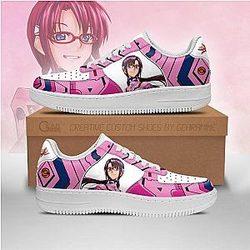 Evangelion Shoes - Mari Illustrious Makinami Air Force Sneakers Shoes