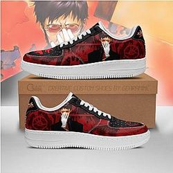 Evangelion Shoes - Gendo Ikari Air Force Sneakers Shoes