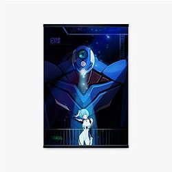 Evangelion Posters - Unit 00 Pilot With Ayanami Rei Poster