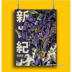 Evangelion Posters - Evangelion Asuka Ayanami Rei Wall Art