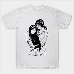 Evangelion T-shirts - Misato x Kaji T-shirt