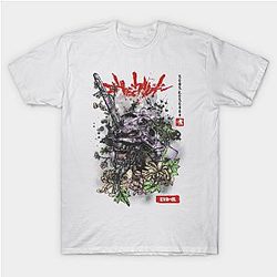 Evangelion T-shirts - Neon Mecha Ink T-shirt