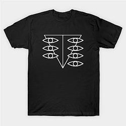 Evangelion T-shirts - The SEELE logo - White T-shirt