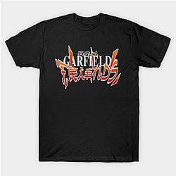 Evangelion T-shirts - Neon Genesis Evangelion Meets Garfield And Friends Redux T-shirt