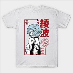 Evangelion T-shirts - Rei Ayanami evangelion T-shirt
