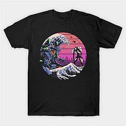 Evangelion T-shirts - Retro Wave EVA T-shirt