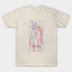 Evangelion T-shirts - Inside An Armor Light Version T-shirt