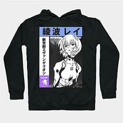 Evangelion Hoodies - Ayanami rei Hoodie