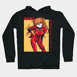 Evangelion Hoodies - Evangelion anime - Asuka Hoodie