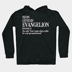 Evangelion Hoodies - Neon Genesis Evangelion Hoodie