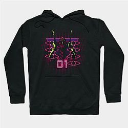 Evangelion Hoodies - E V A 01_ Hoodie