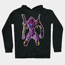 Evangelion Hoodies - Evangenlion 01 Hoodie